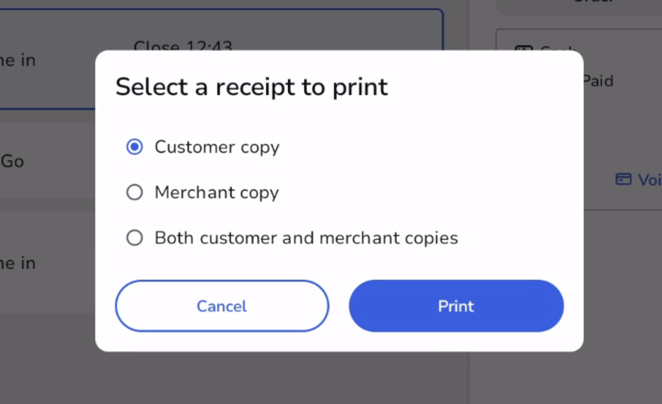 Reprint Receipts – Peppr